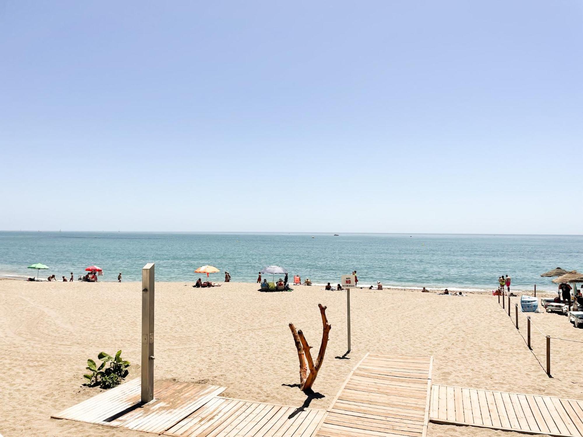ベナルマデナVistas Al Mar A 1 Min De Playa Con Parkig Gratisアパートメント エクステリア 写真